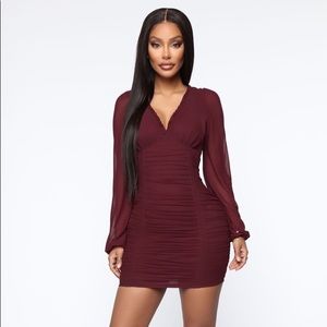 Always innocent Ruched Mini dress